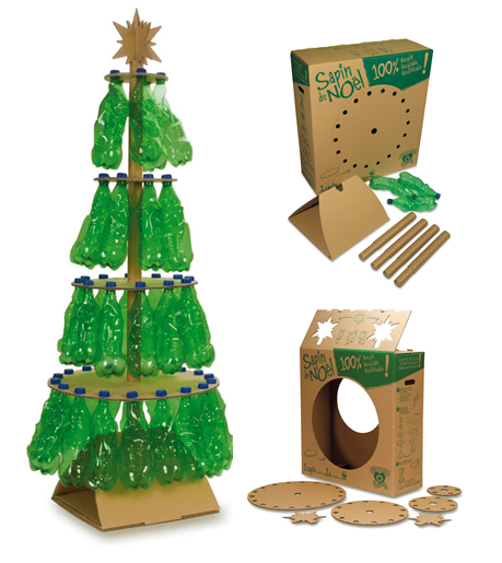 Decoración de Navidad con Materiales Reciclados