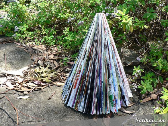 Decoración de Navidad con Materiales Reciclados