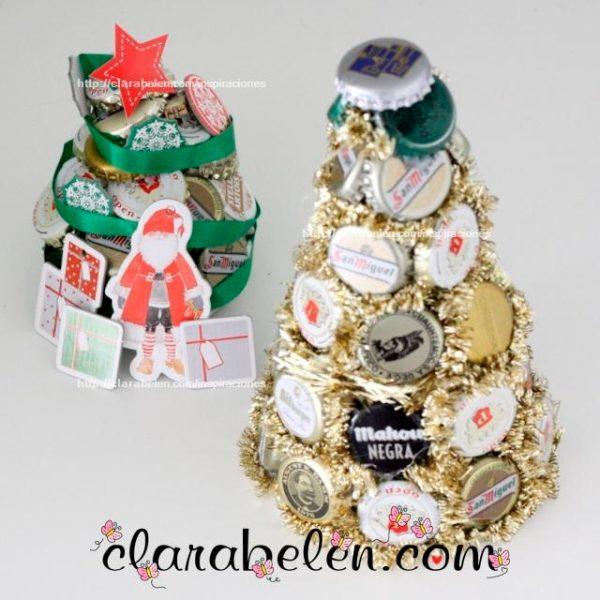 Decoración de Navidad con Materiales Reciclados