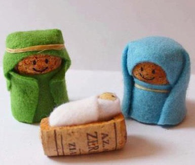 Decoración de Navidad con Materiales Reciclados