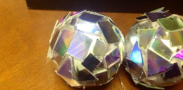 Decoración de Navidad con Materiales Reciclados