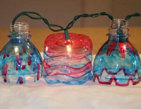 Decoración de Navidad con Materiales Reciclados