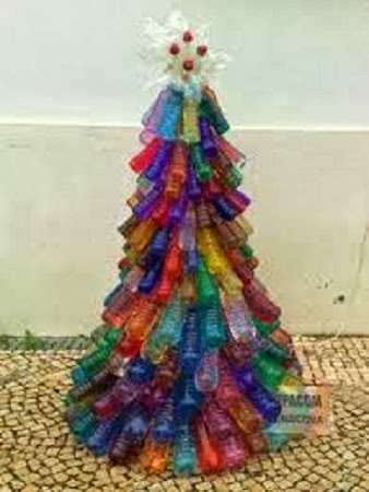 Decoración de Navidad con Materiales Reciclados