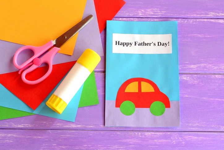 Manualidades para el dia del padre tarjetas de cartulina