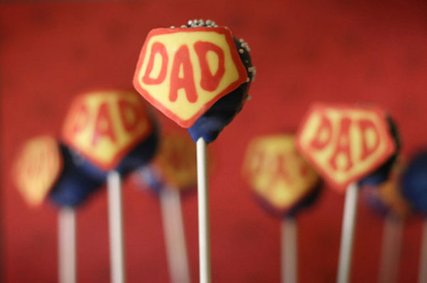 Manualidades para el Día del Padre cake pops