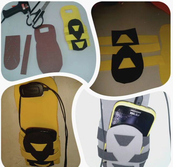 Manualidades para el Día del Padre con Goma Eva funda móvil