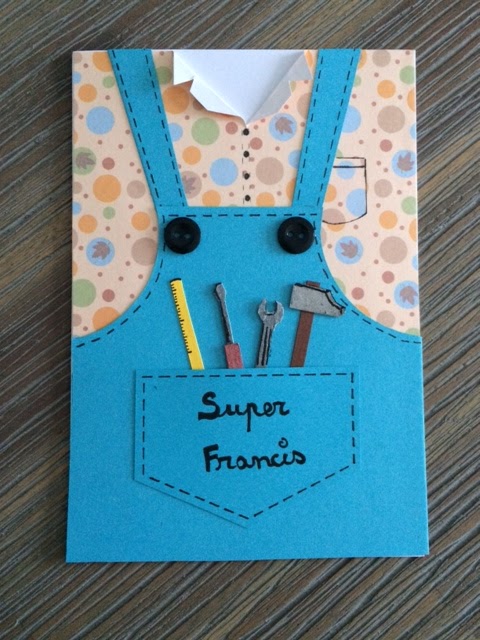 Manualidades para el Día del Padre con Goma Eva tarjeta