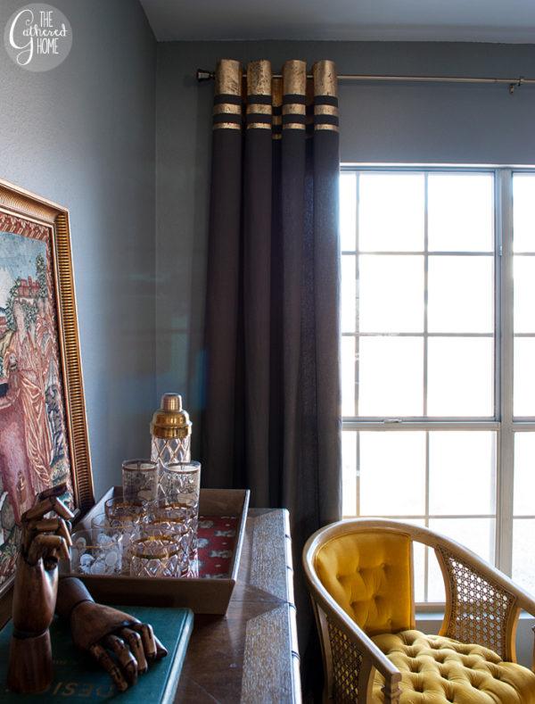 Customizar cortinas con cenefa