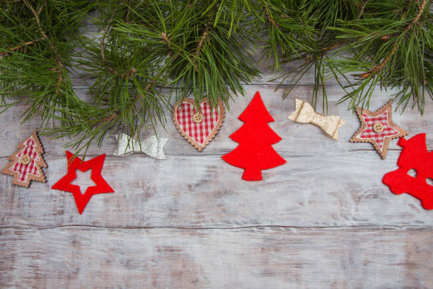 Adornos de navidad con fieltro manualidades faciles adornos distintos