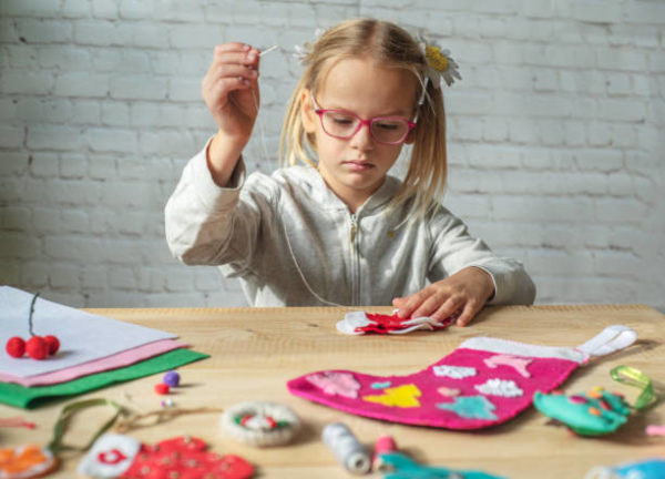 Adornos de navidad con fieltro manualidades faciles portada 2