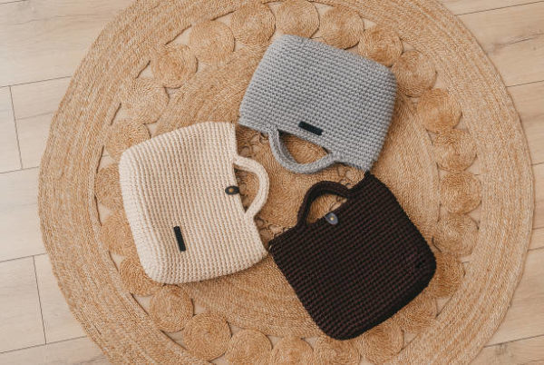 Como hacer bolsa ganchillo paso a paso bolsas faciles FOTOS bolsa boton