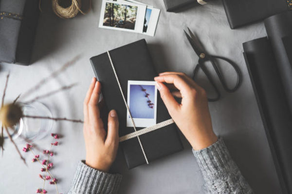 Manualidades para navidad faciles y para ninos caja regalo foto