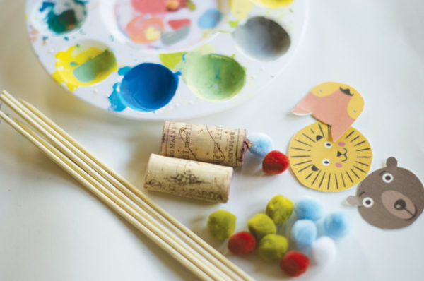 Mejores manualidades con corcho MANUALIDADES PARA NIÑOS sello