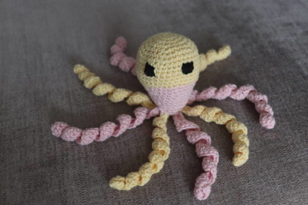 Mejores manualidades ganchillo pulpo