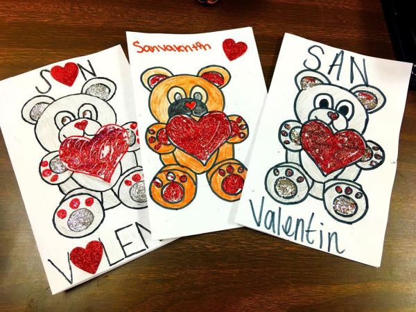 Postales de osos con corazón