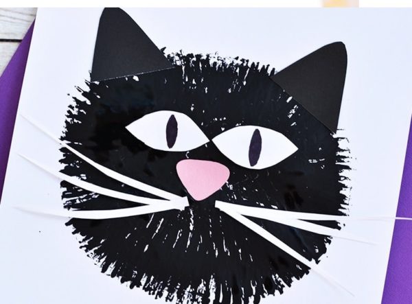 Mejores manualidades dia internacional gato dibujo gato