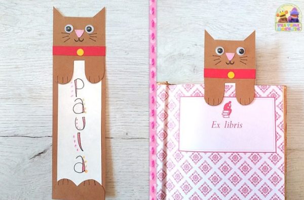 Mejores manualidades dia internacional gato punto libro gato