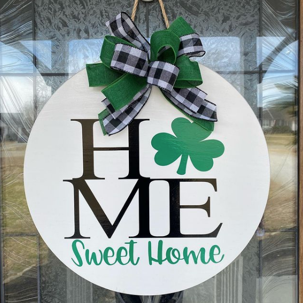 Las mejores manualidades para el Día de San Patricio adorno puerta