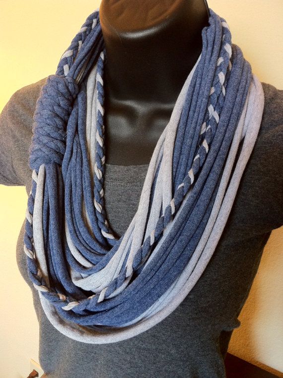 Mejores ideas manualidades para reciclar ropa vieja FOTOS pañuelo cuello