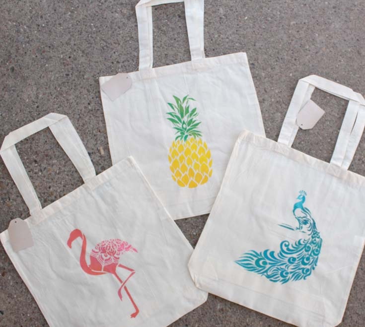 Manualidades faciles de verano para ninos FOTOS bolsas compra