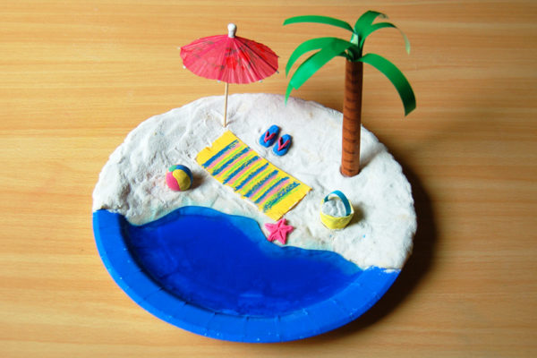Manualidades faciles de verano para ninos FOTOS oasis