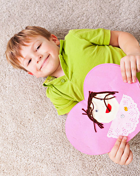 Mejores regalos para el dia de la madre con cartulinas FOTOS tarjeta corazon