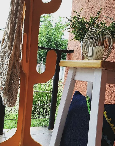 30 Ideas para decorar la terraza en Primavera Verano perchero