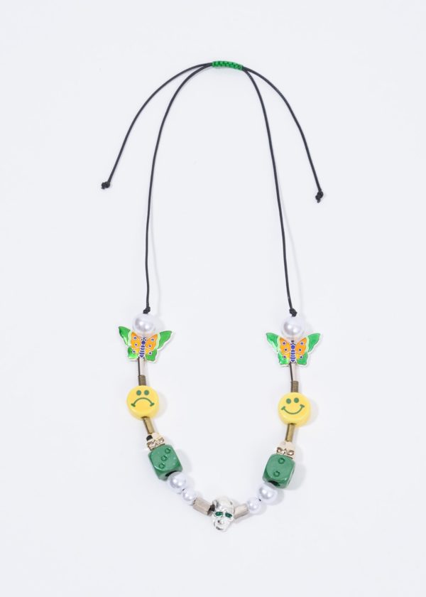 Como hacer collares de cuentas y smileys collar cuentas mariposas