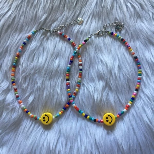Como hacer collares de cuentas y smileys collar cuentas pequeñas