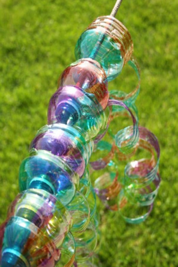 Manualidades faciles de verano para ninos espirales botellas