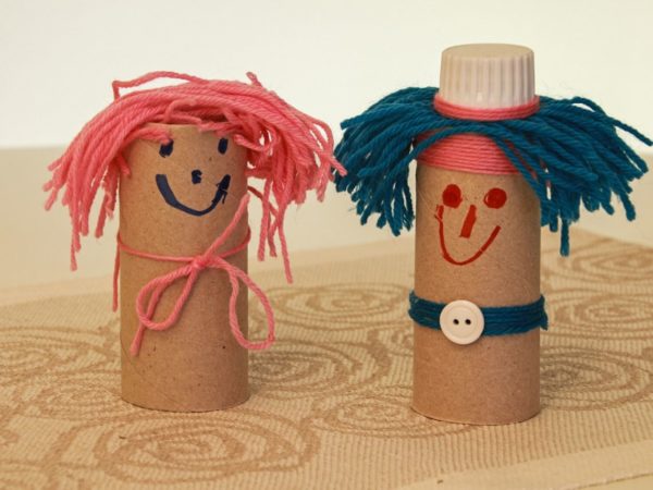 Manualidades faciles de verano para ninos marionetas