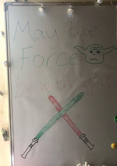 Manualidades de Star Wars para niños en dibujos