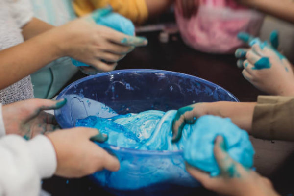 Como se hace slime casero paso a paso para ninos