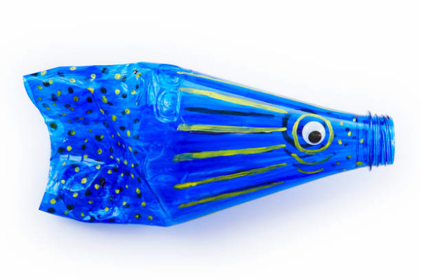 Juguetes reciclados pez