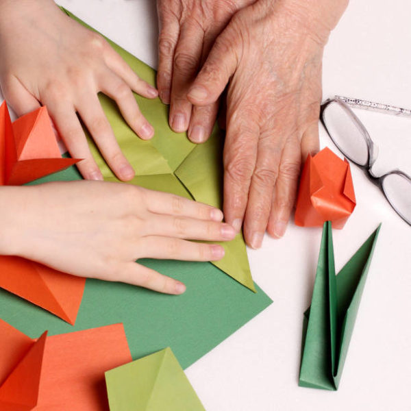 Las mejores ideas de manualidades para personas mayores FOTOS papiroflexia