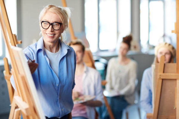 Las mejores ideas de manualidades para personas mayores FOTOS pintura cuadro