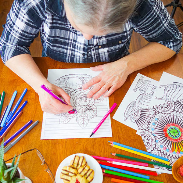 Las mejores ideas de manualidades para personas mayores mandalas dibujo 