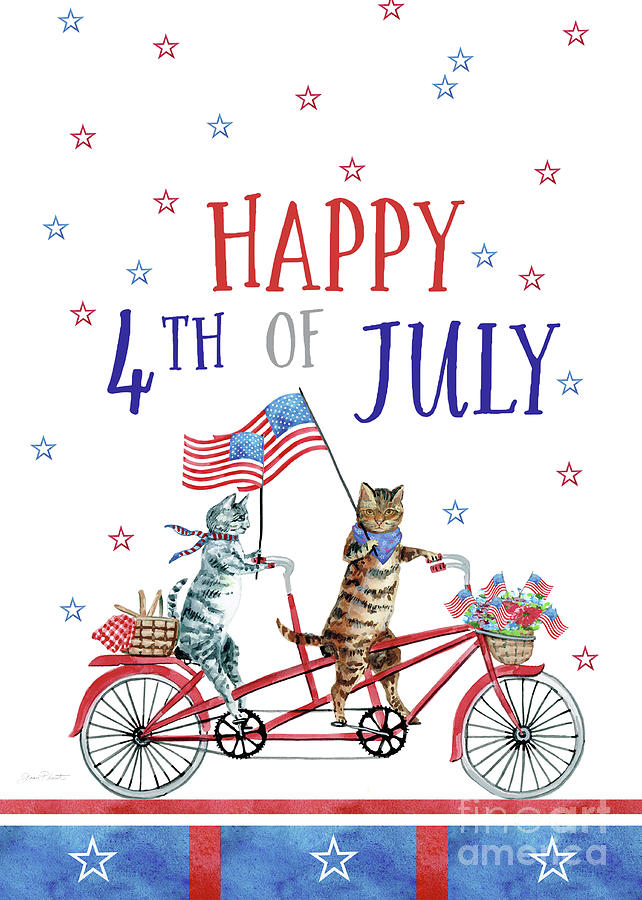 Las mejores tarjetas hechas a mano para el dia de independencia de los estados unidos FOTOS gatos