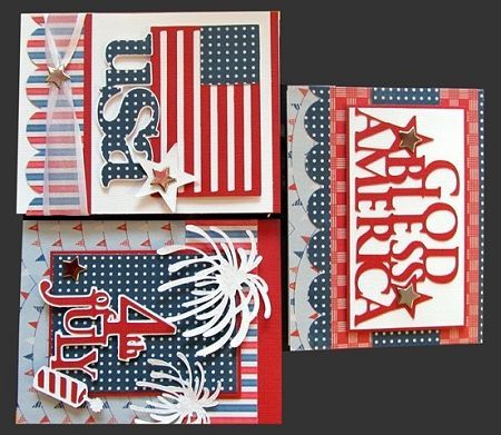 Las mejores tarjetas hechas a mano para el dia de independencia de los estados unidos FOTOS varios diseños