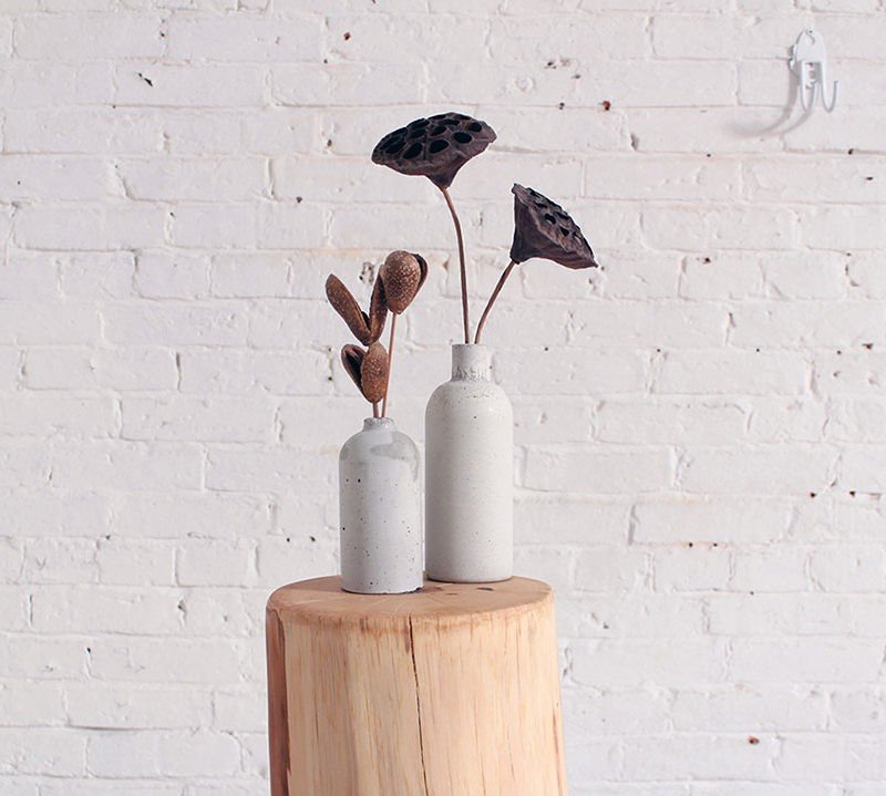 Ideas de manualidades para adultos en verano FOTOS jarrones pintados