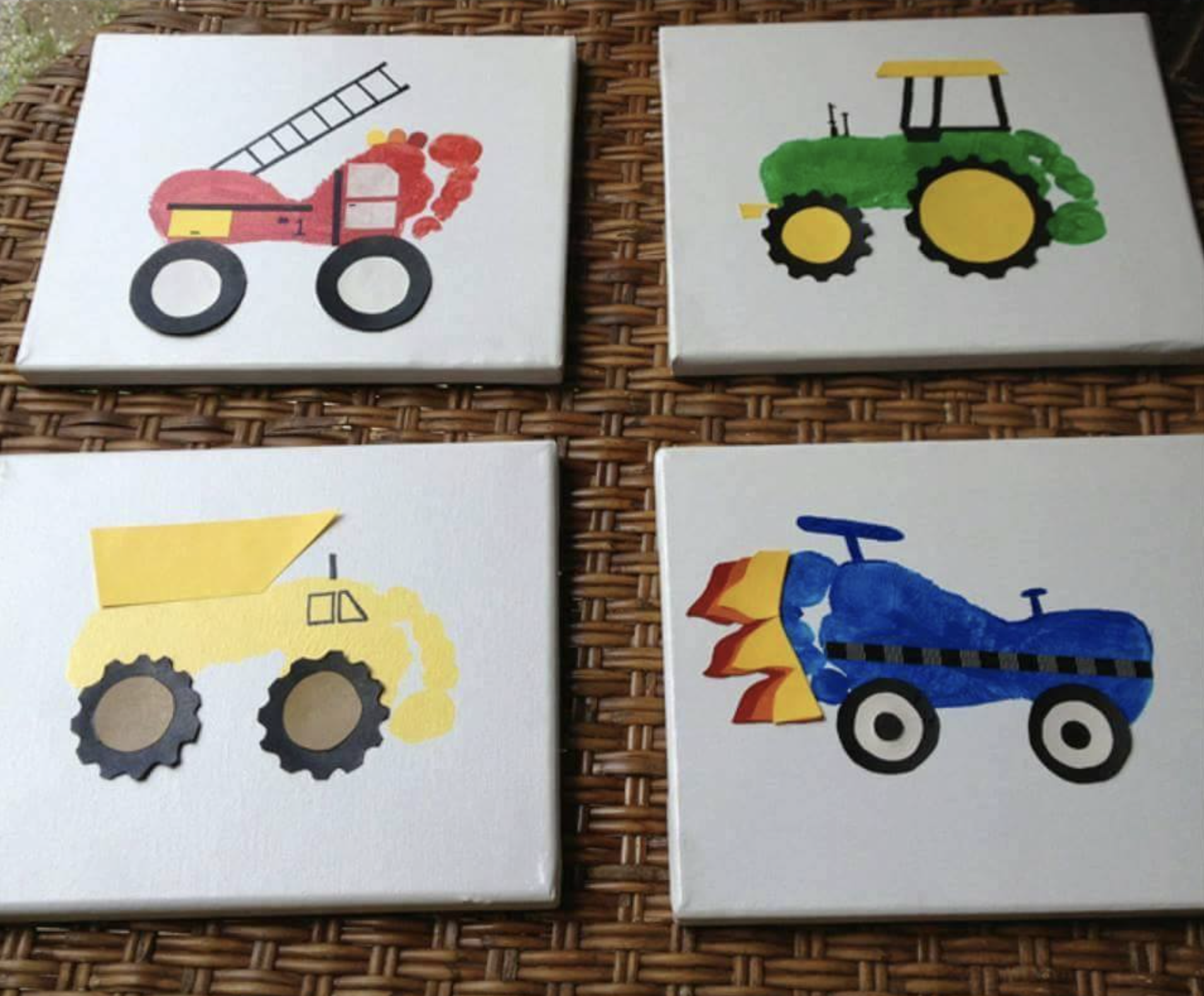 Las mejores ideas para hacer manualidades con los abuelos camión