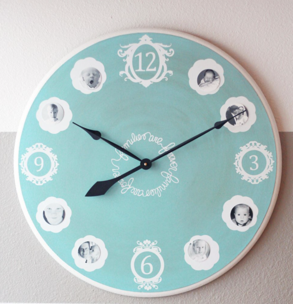 Las mejores ideas para hacer manualidades con los abuelos reloj