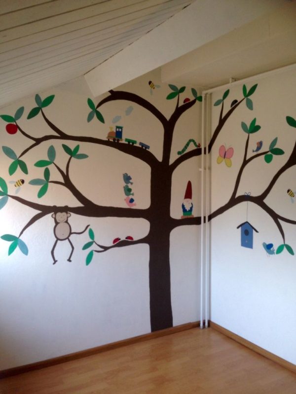 Las mejores ideas y consejos para decorar tu casa sin mucho dinero árbol pared