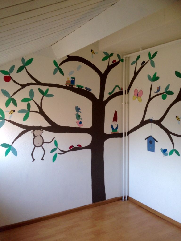 Las mejores ideas y consejos para decorar tu casa sin mucho dinero árbol pared