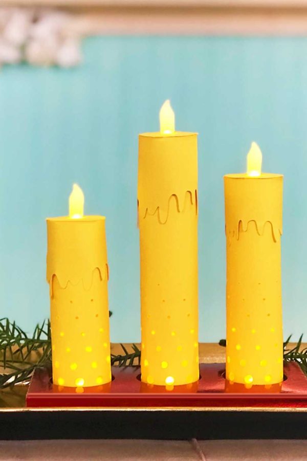 Ideas de manualidades para ninos para el dia de hanukkah FOTOS velas papel
