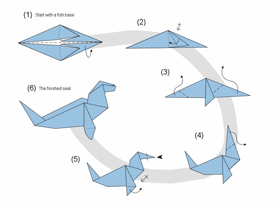 Los origami mas sencillos para hacer con ninos y celebrar el dia mundial del origami NIÑOS FOTOS dinosaurio