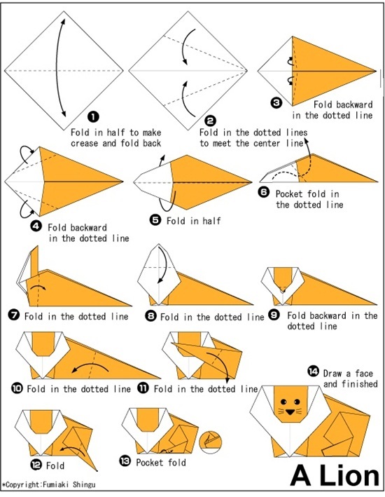 Los origami mas sencillos para hacer con ninos y celebrar el dia mundial del origami NIÑOS FOTOS leon