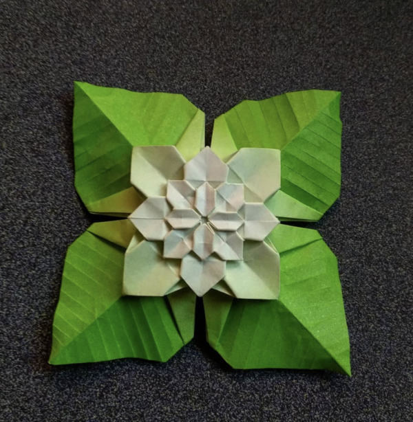 Las mejores ideas de Origami para principiantes flor