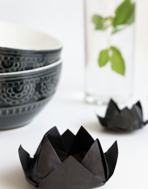 Las mejores ideas para expertos para hacer Origami flor negra