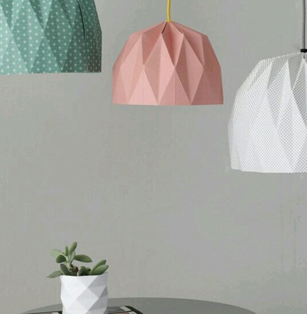 Las mejores ideas para expertos para hacer Origami plafón lámpara